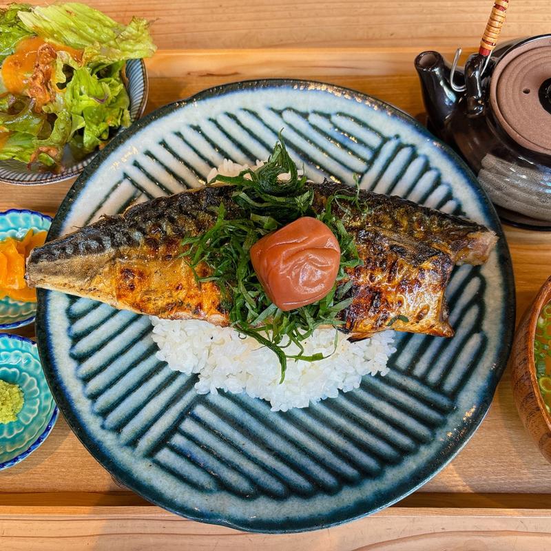とろサバ梅しそ定食(チキンレッグ 吉祥寺店 )