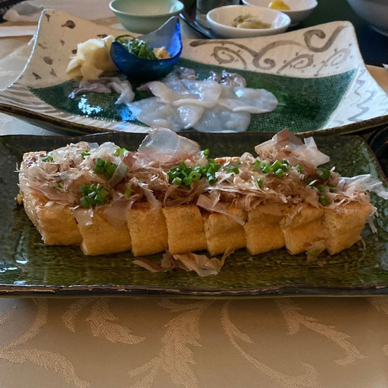 栃尾油揚げ納豆(中峰ゴルフ倶楽部 )