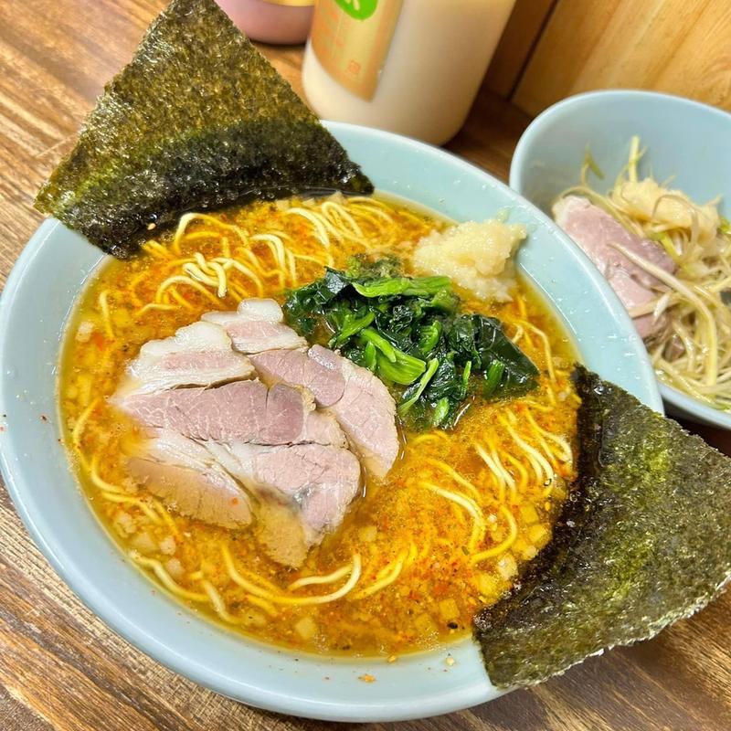 七味お酢ラーメン(ラーメンショップ椿 厚木店)