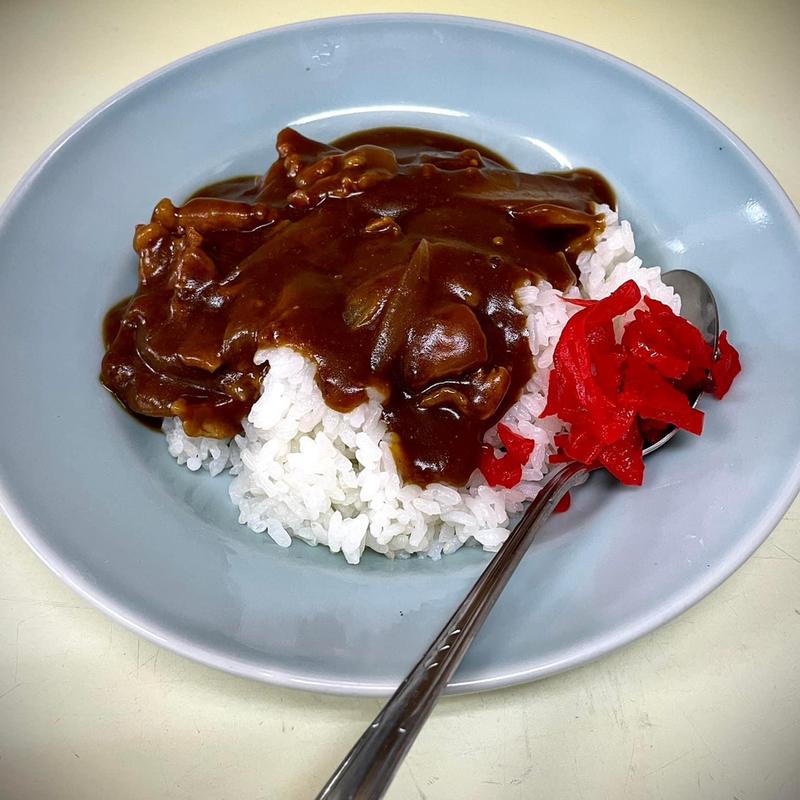 半カレーライス(中華料理 幸楽)