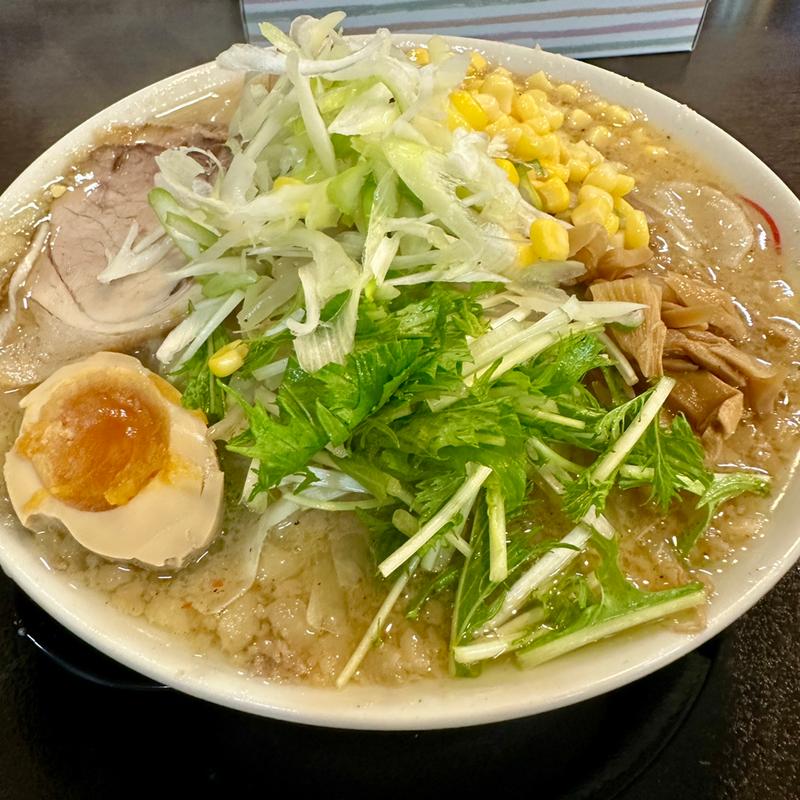 コクたん麺大盛(手打ち麺処 暁天 （テウチメンドコロ キョウテン）)