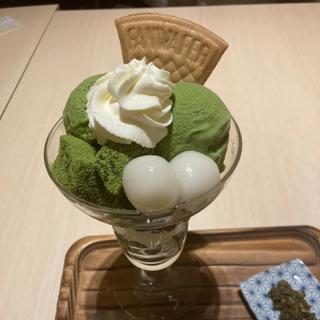 抹茶パフェ(京はやしや そごう横浜店)