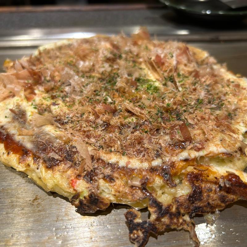 イカ玉焼(お好み焼き ひろかずや 東通り店)