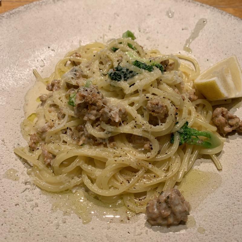 ホワイトボロネーゼのクリーム生パスタ(44 apartment 海老名)