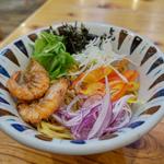 海老のまぜそば  七志Ver(七志 港南台バーズ店)
