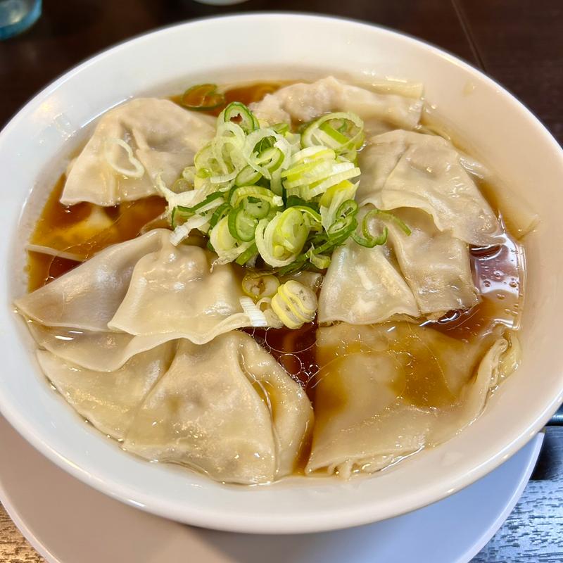 ワンタン麺(半ライス付き)(晴レル屋 （はれるや）)