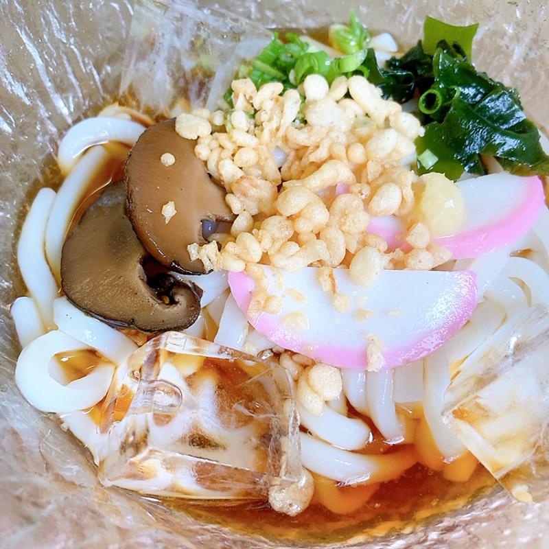 冷やしうどん(湯来つり堀 )