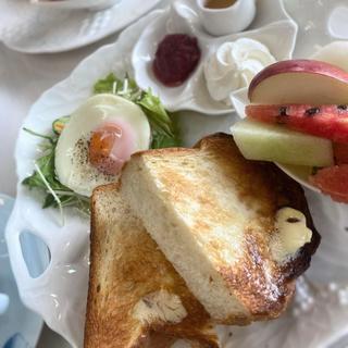 モーニング(まつもとフルーツトレピーニ ザザ店)