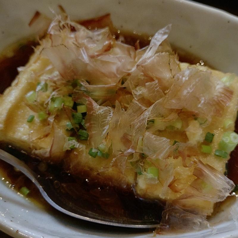 ジーマミ豆腐の揚出し(えいこ鮮魚店 )