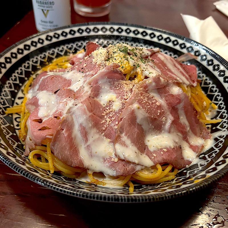 ローストビーフと香味野菜のごちそうボロネーゼ(HUB 仙台一番町四丁目店 （ハブ）)