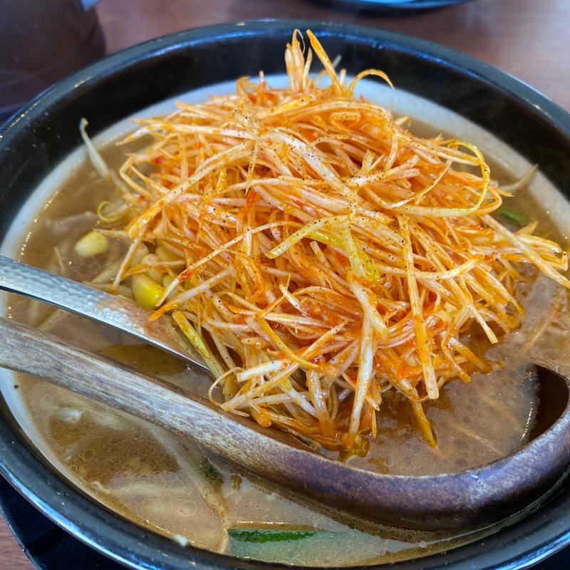 赤ネギ味噌ラーメン(味噌ラーメン専門店 日月堂)