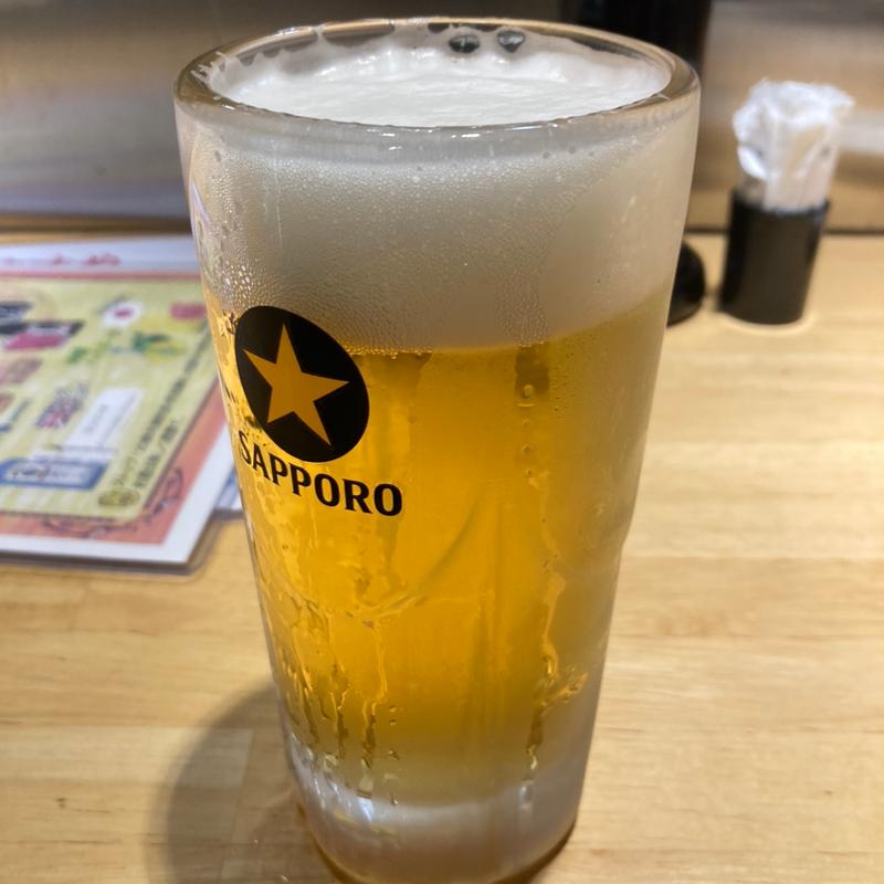 生ビール（中）(御さしみ家 新宿ハルク店)
