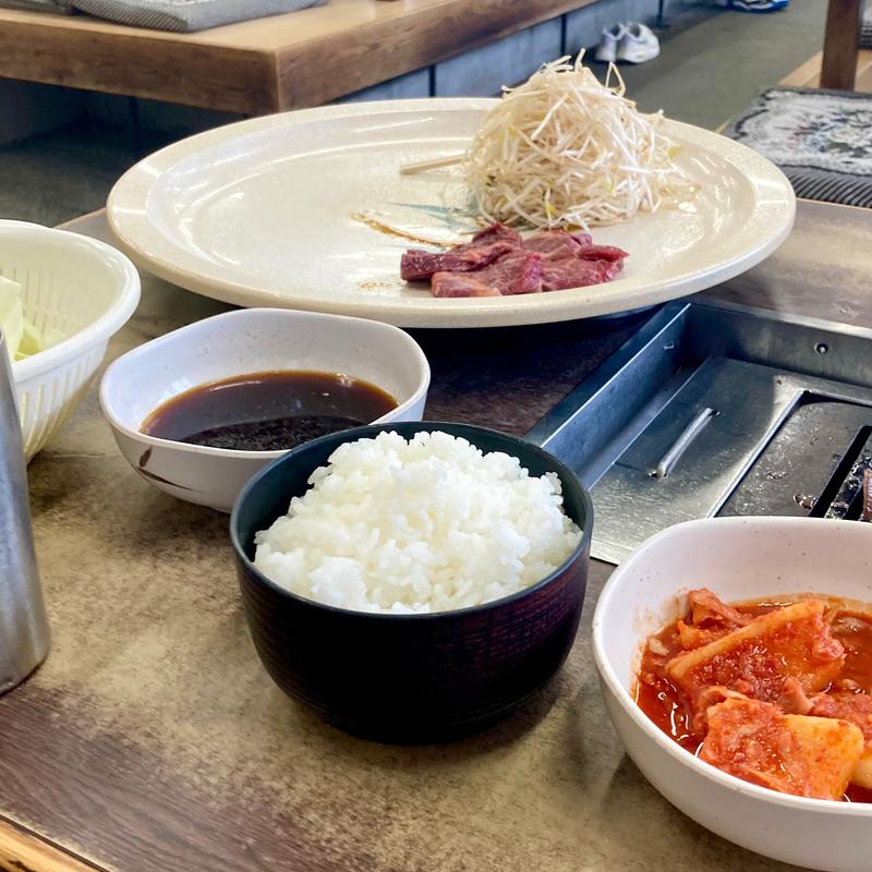 飯　コシヒカリ(焼肉 味楽)