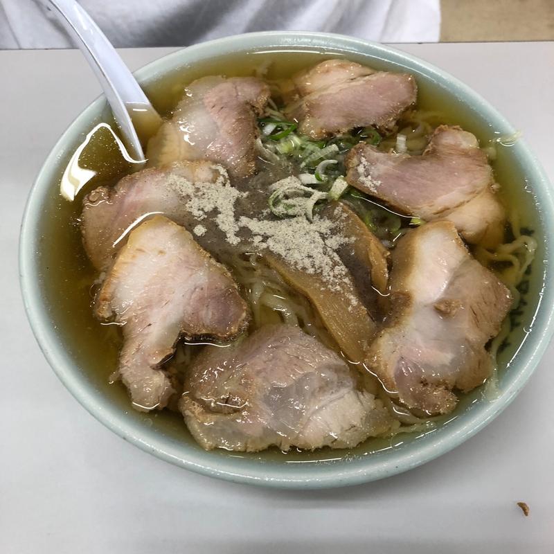 チャーシュー麺【並盛】(ラーメン まるしま)
