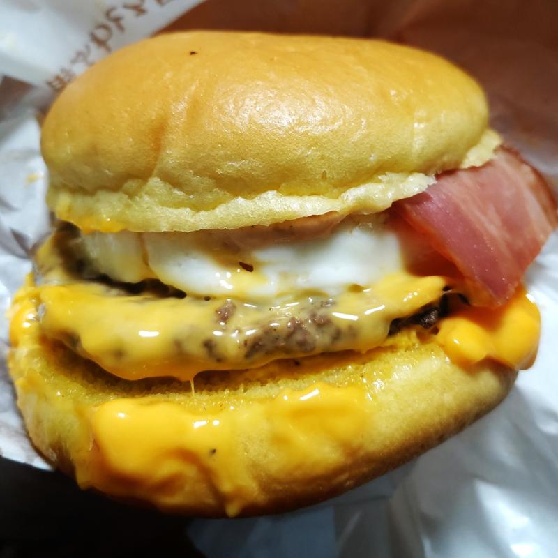 芳醇ふわとろ月見バーガー(マクドナルド 尾竹橋通り栗原店)