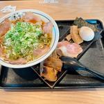 京都九条醤油ラーメン特製盛りセット