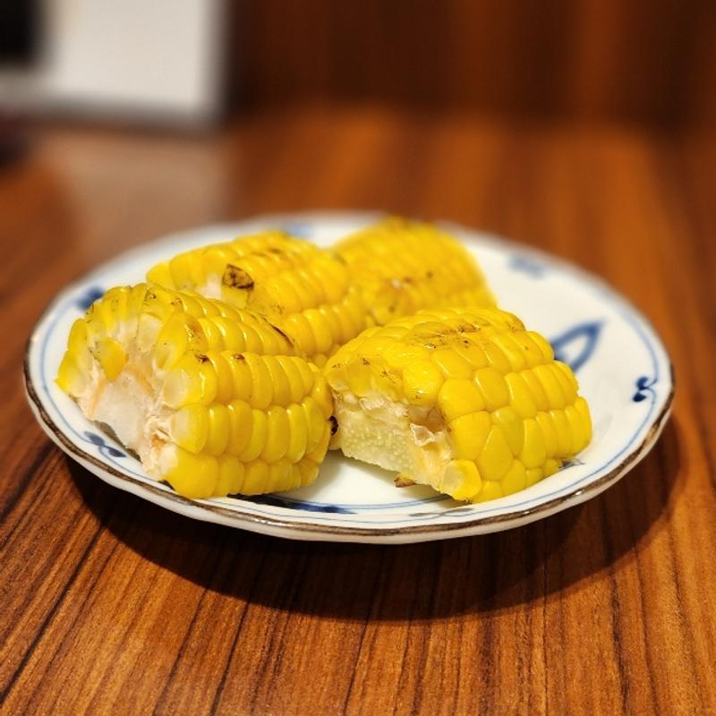 焼きとうもろこし(鶏坊)