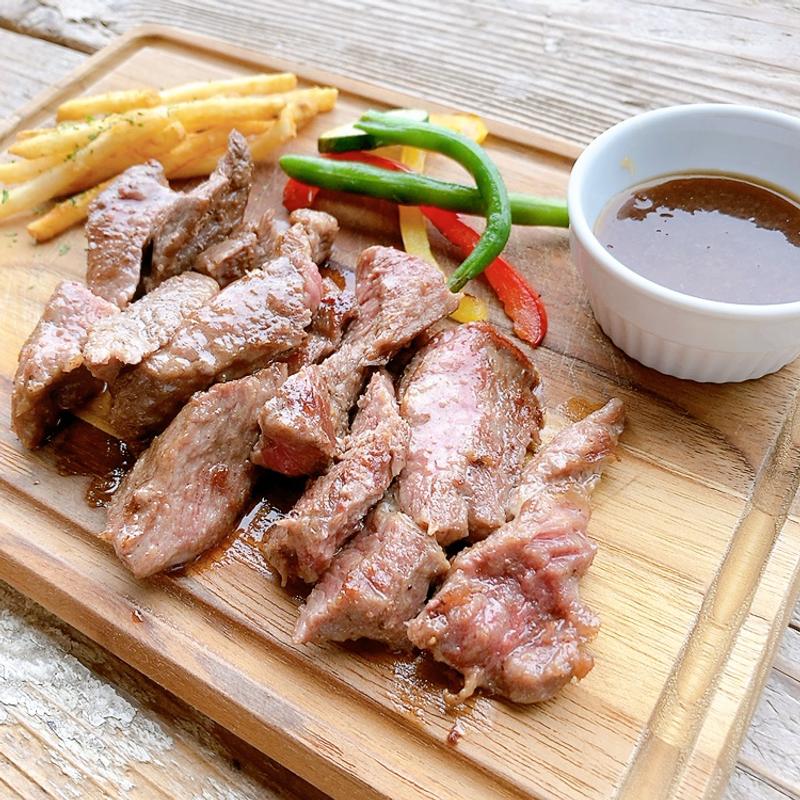 ランチステーキセット（和風おろし）(CORAL CAFE 310)