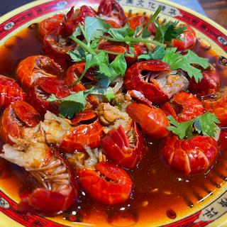 ザリガニのマラー和え(好美味麻辣烫新大久保店)