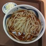 温がけそば　小盛
