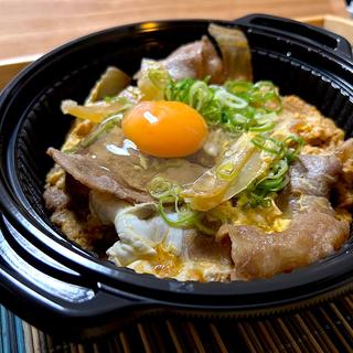 月見牛とじ丼 大盛(吉野家 仙台河原町店 )