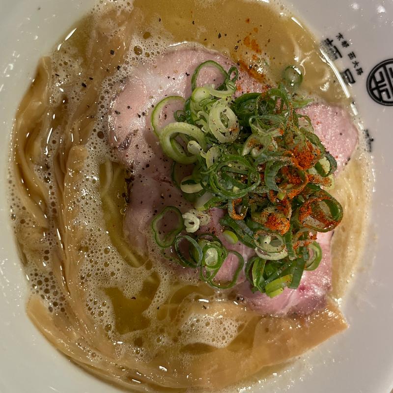 こく旨鶏白湯ラーメン(麺屋 一空)
