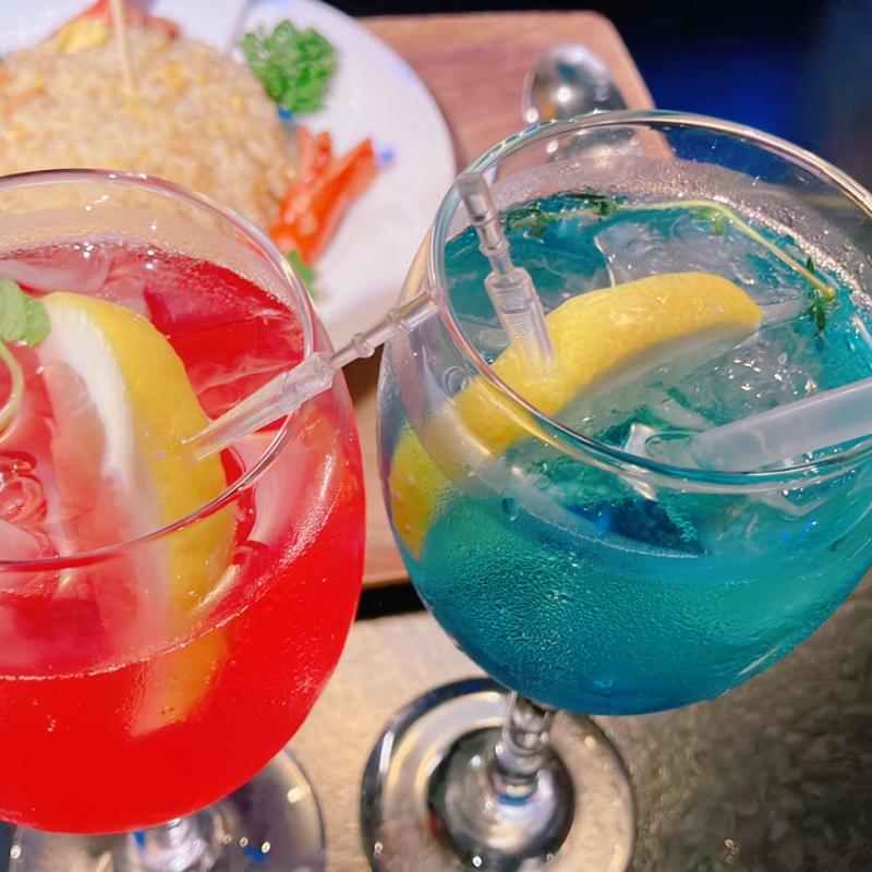 モモタロス ピーチ&クランベリーソーダ(仮面ライダー ザ ダイナー )