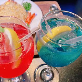 モモタロス ピーチ&クランベリーソーダ(仮面ライダー ザ ダイナー )