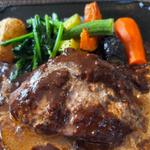 葉山牛入り特製ハンバーグステーキ(レストラン夕凪亭)