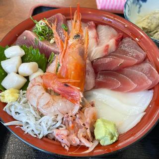 魚河岸丸天丼　（あら汁付）(魚河岸 丸天 魚河岸店)