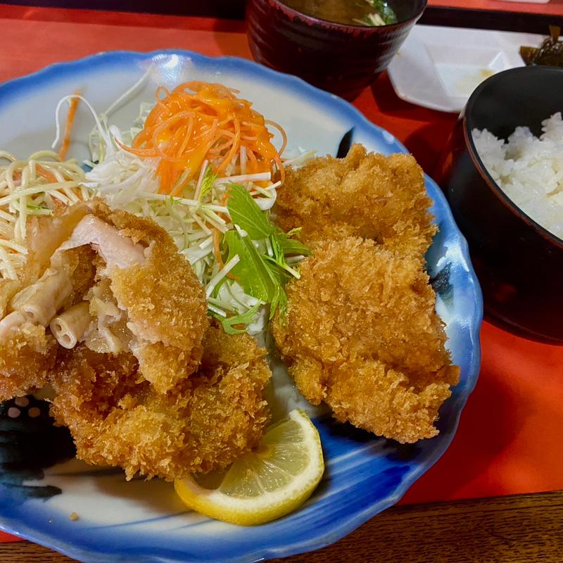 大あさりフライ定食(田原屋 )