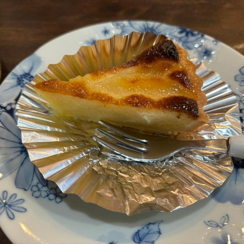 ランチプレート、梨タルト(このはな)