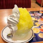 かき氷レモン ミニ(コメダ珈琲店 いわき泉店 )