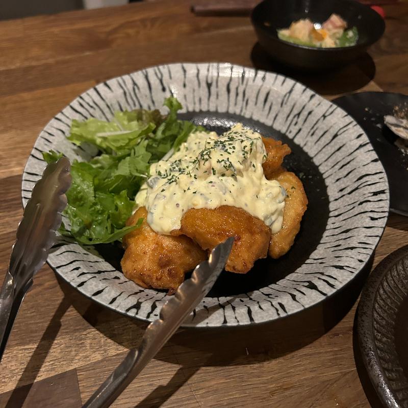 豊後鶏の宮崎チキン南蛮定食(Ashi)