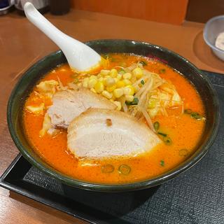 辛味噌ラーメン(ちりめん亭長野駅前店)