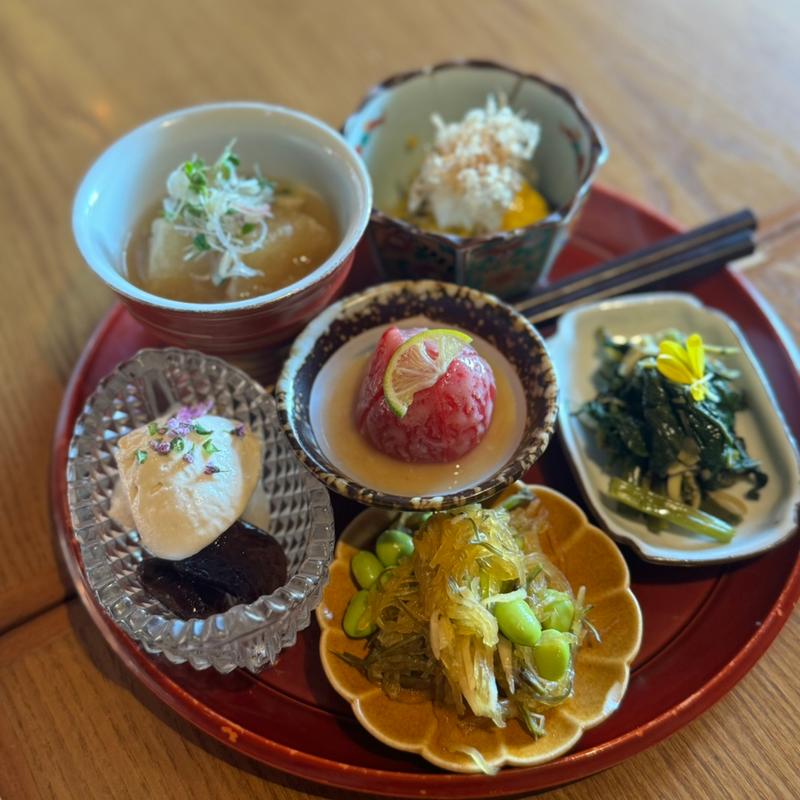 お食事7品お任せコース(びゃく)