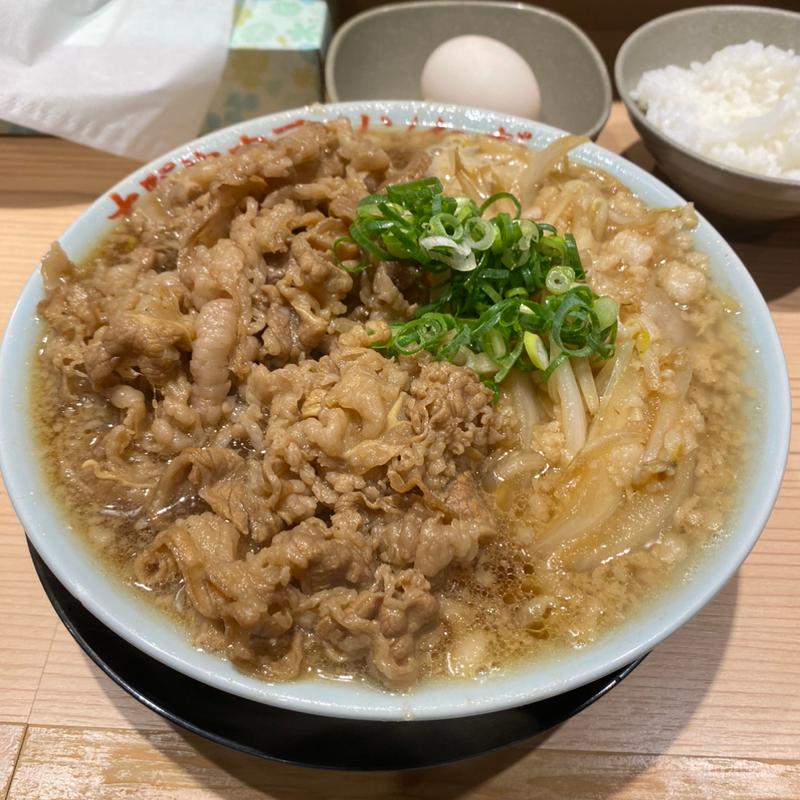 特製爆牛ラーメン(大阪牛肉ラーメン わだ 南海難波本店)