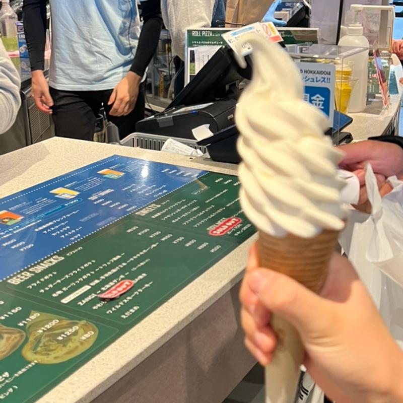 ソフトクリーム(そらとしば by よなよなエール)