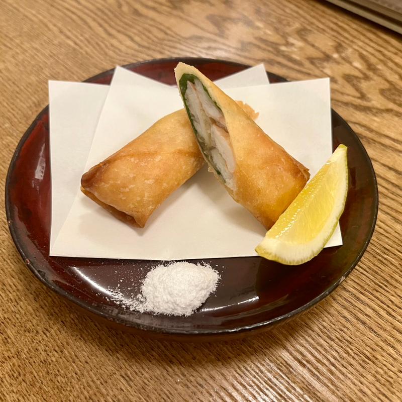 蟹春巻き(居酒屋 ときため)
