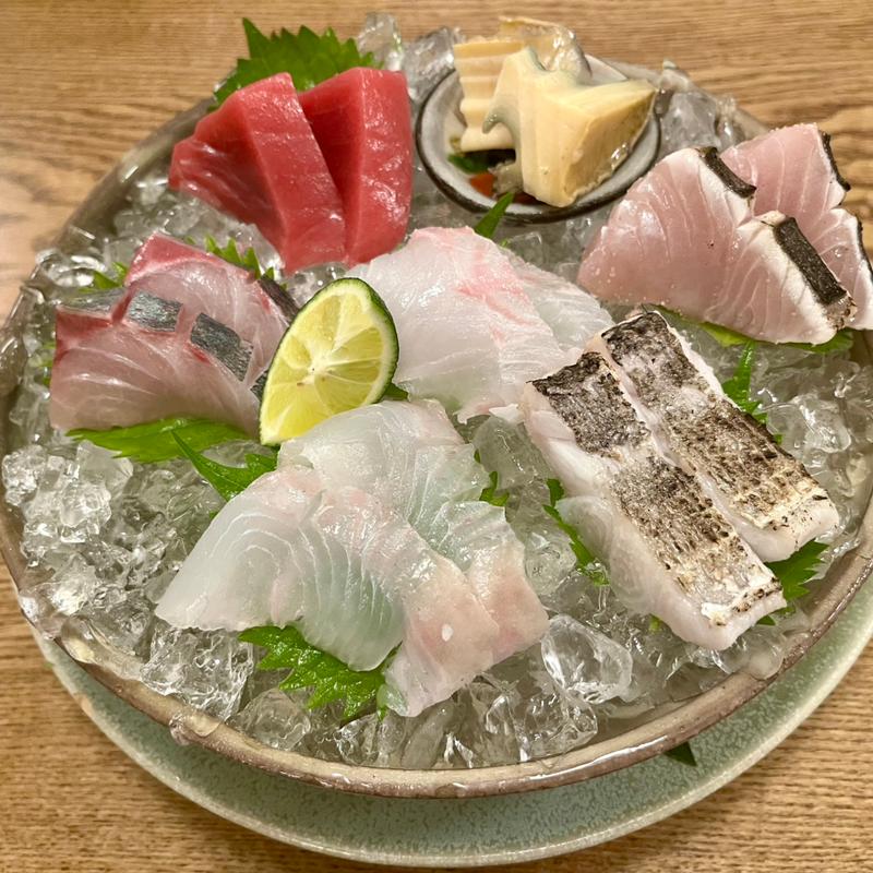 お造り盛り合わせ(居酒屋 ときため)