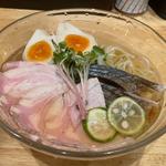 炙り〆鯖冷やし塩そばDX(福島壱麺 （イチメン）)