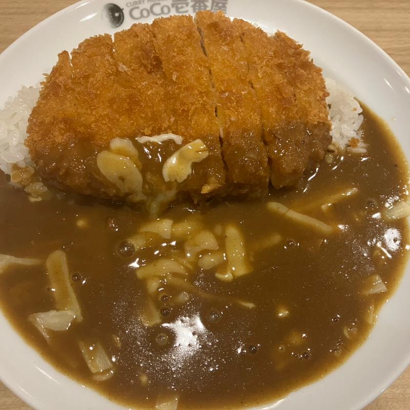 ロースカツカレー+チーズ(CoCo壱番屋 ＪＲ浜松町駅北口店)