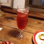 自家製ブルーベリー酒(綴る、)