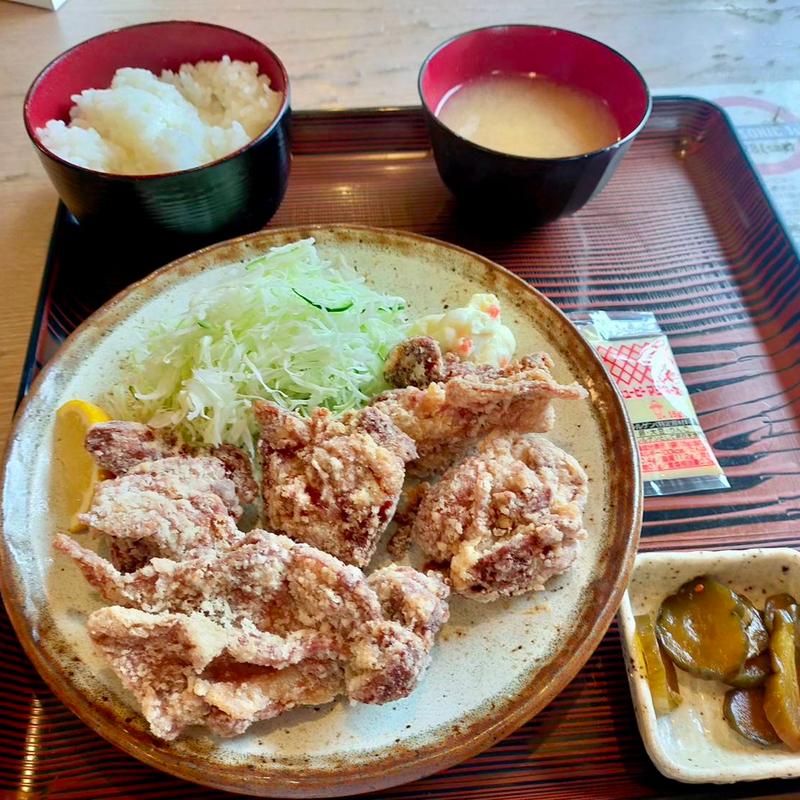 からあげ定食(伊藤苑 （那須高原　お食事処　伊藤苑）)