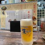 生ビール(南越谷ロマン酒場)