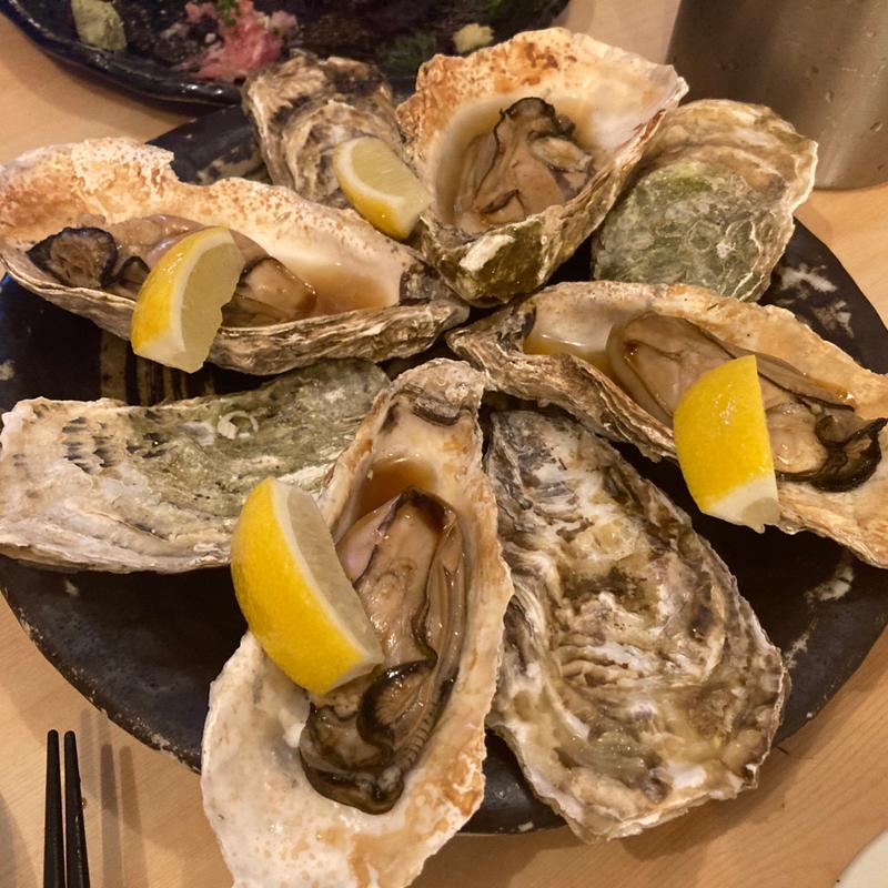 焼き牡蠣(にしんば)