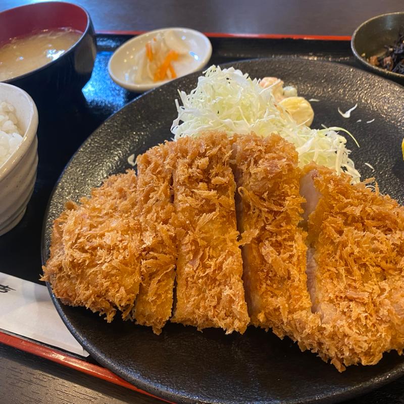 いもぶたリブロース定食(とんかつとん吉)