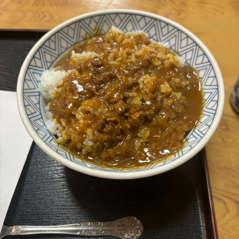カレー丼(藤吉庵)