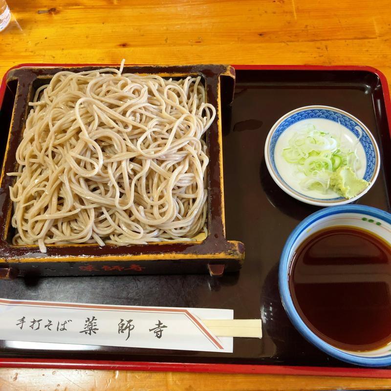 もりそば（大盛り）(薬師寺そば )