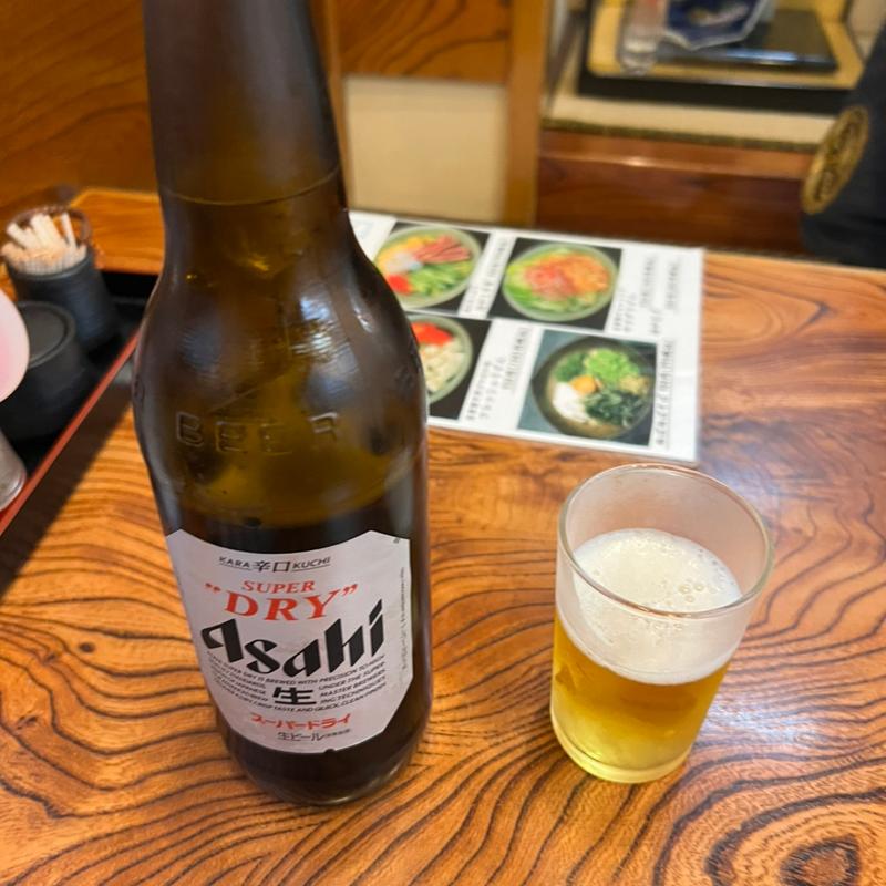 瓶ビール　大瓶(まるか家)